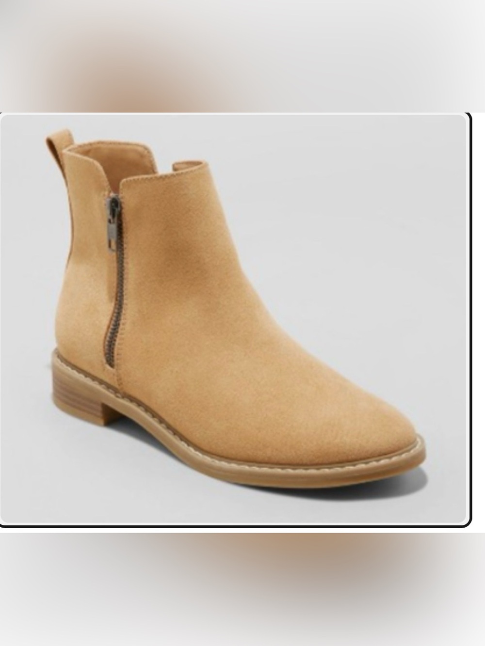 Women's Brenna Boots with Memory Foam Insole - Universal Thread Tan Size 6.5